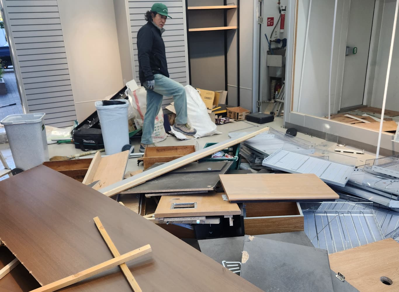 철거 진행 모습1